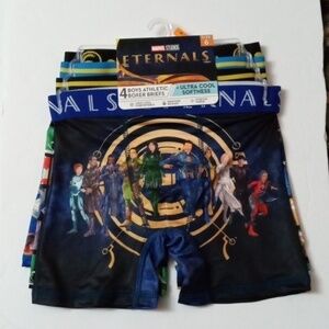Marvel Studios Boy's Boxers Briefs Size 6 Marvel Eternals Prints NWT